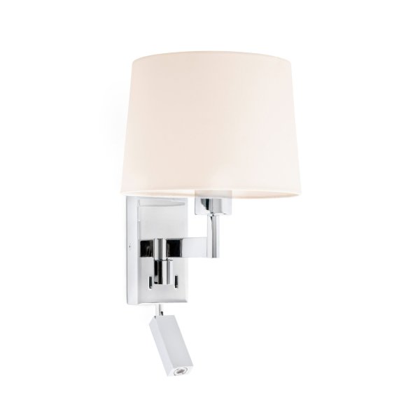 Artis 40cm Plata lámpara de lectura De Faro Barcelona - Artis es una l&aacute;mpara de dise&ntilde;o de Alex &amp; Manel Llusc&agrave; es conocido por su estilo cl&aacute;sico que encaja en muchos ambientes.