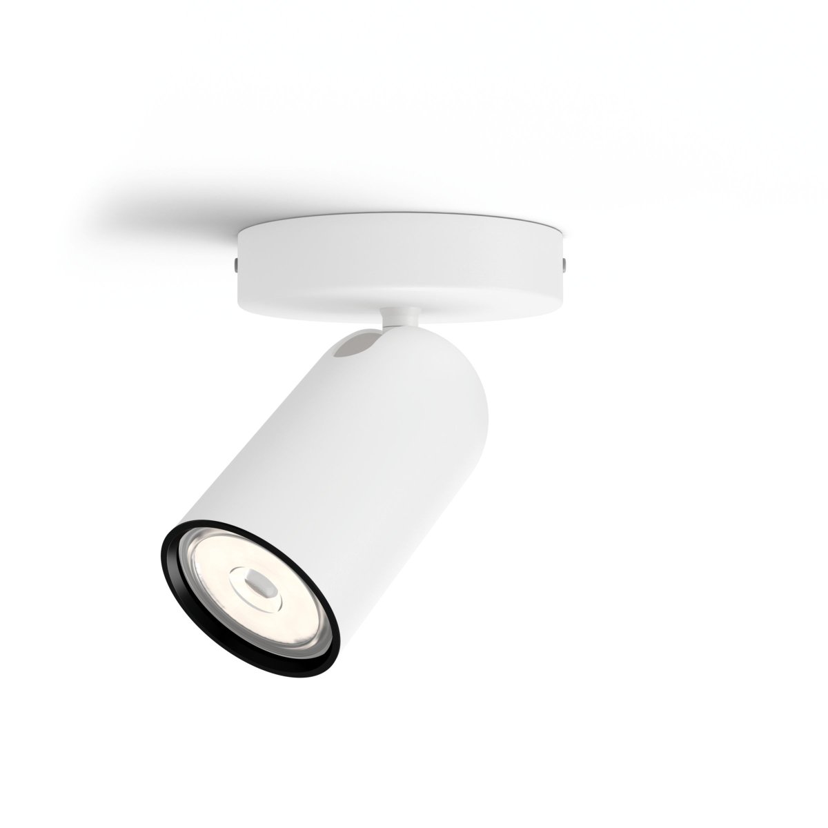 Pongee Blanco foco de techo De Philips - Pertenece a la serie myLiving Contemporary, conocida por sus suaves contornos y su luz de alta calidad, en perfecta sintonía con las últimas tendencias en diseño de interiores.