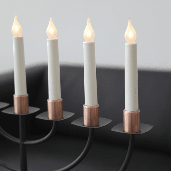 Aro Decorativo Para Vela Pack De 7 Cobre De Star Trading - Pu&ntilde;os elegantes y ligeros con aspecto de cobre.