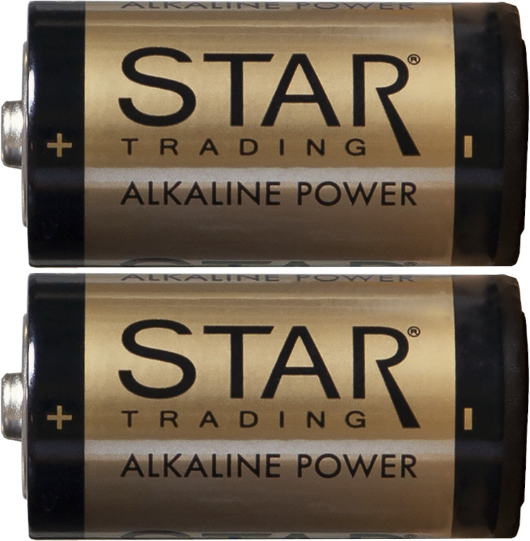 Batería Paquete De 2 C 1,5V Power Alkaline Oro De Star Trading - 