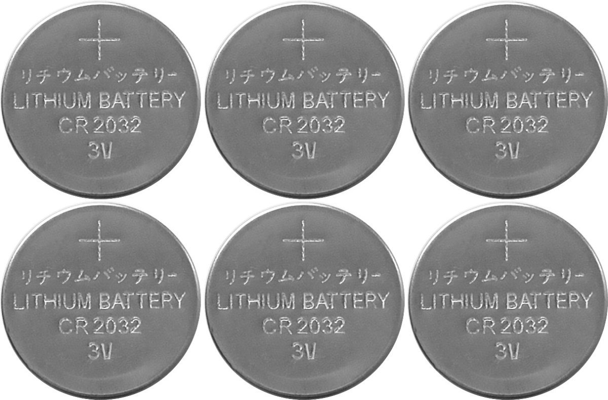 Batería Pack De 6 CR2032 Plata De Star Trading - 