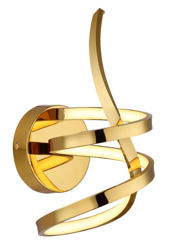 Iduna Ø35 Oro lámpara de pared De Globo Lighting - Iduna &auml;r en v&auml;gglampa som f&ouml;renar elegant design med funktionell belysning och blir en stilfull detalj i varje rum.