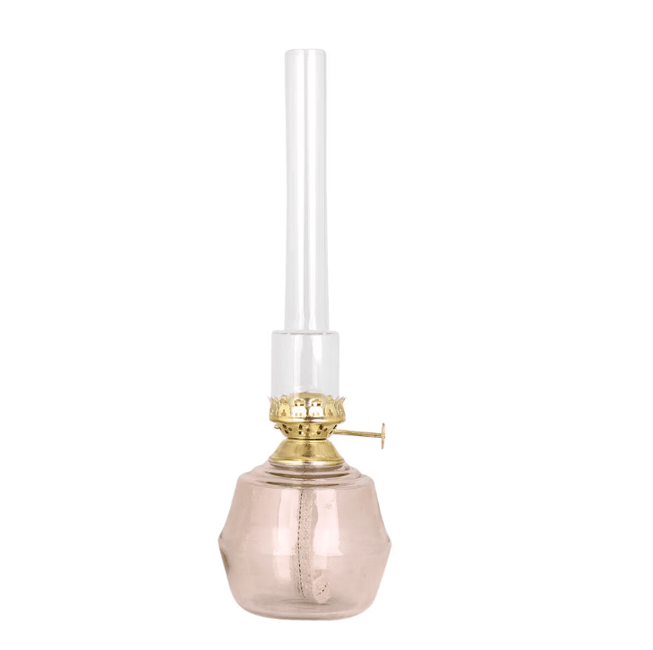 Kerosene Lamp Majken Mid Rosa De Strömshaga - Se adapta a la mecha n&uacute;mero de pieza 116210 y al tubo del quemador n&uacute;mero de pieza 121810G.