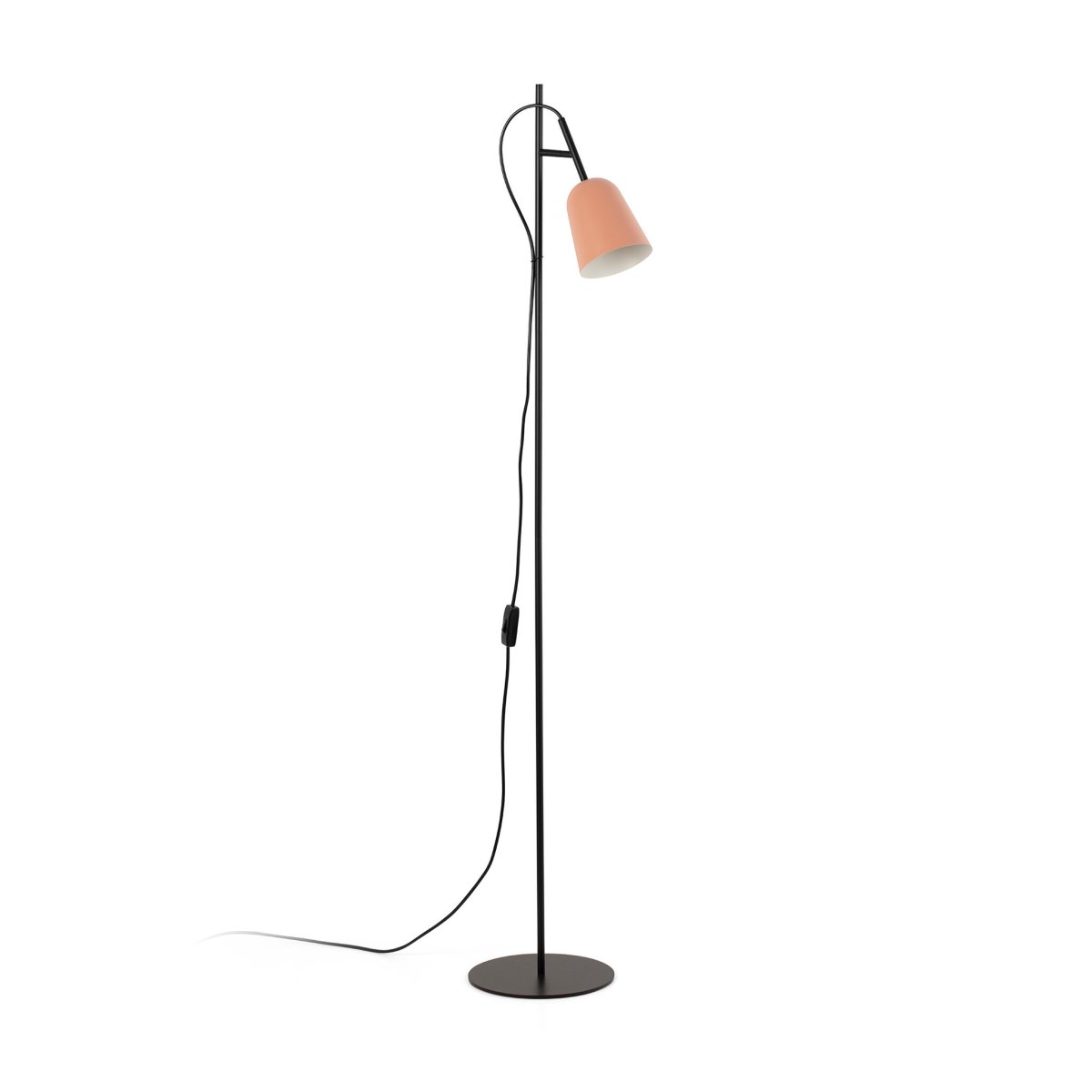 Studio Rosa lámpara de pie De Faro Barcelona - Studio es una elegante l&aacute;mpara de pie de Nahtrang, inspirada en el dise&ntilde;o cl&aacute;sico de los a&ntilde;os 50: atemporal y moderna a la vez.
