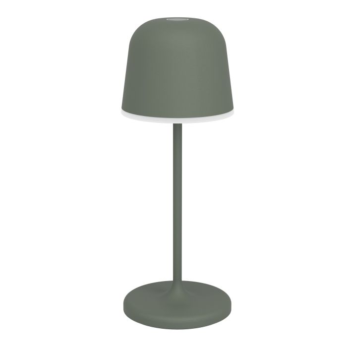 Mannera 20cm Verde portátil De Eglo - La l&aacute;mpara tiene un dise&ntilde;o elegante y crea una atm&oacute;sfera atmosf&eacute;rica dondequiera que la coloques.
