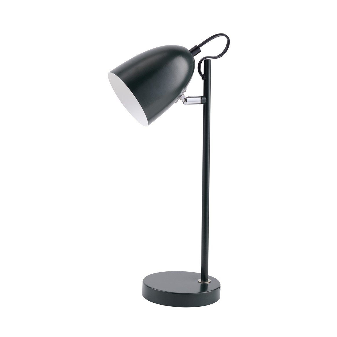 Yep! 37cm Negro lámpara de escritorio De Halo Design - Se adapta perfectamente a su escritorio, mesita de noche o mesa auxiliar y agrega un ambiente cálido y elegante a su hogar.