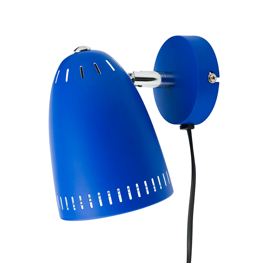 Dynamo Azul lámpara de lectura De Superliving - Fácil de instalar y adecuado para todos los estilos de interiores, Dynamo es la combinación perfecta de función y estilo.