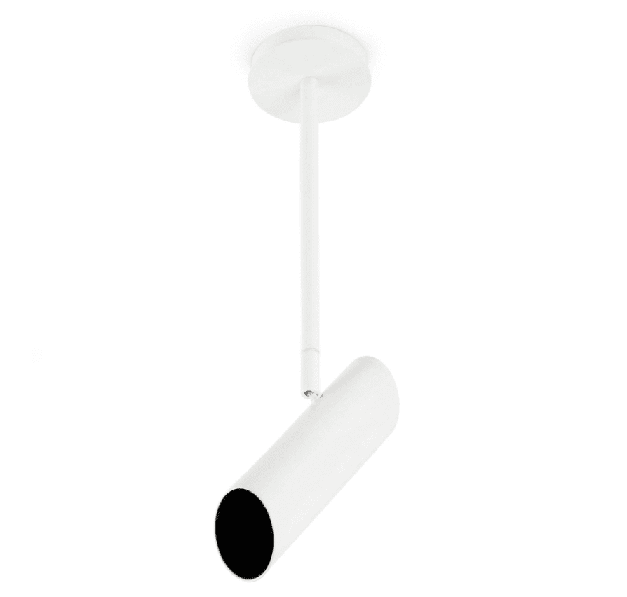 Link Blanco foco de techo De Faro Barcelona - El elegante dise&ntilde;o combina est&eacute;tica y funcionalidad, haciendo de la l&aacute;mpara la elecci&oacute;n perfecta para interiores modernos.