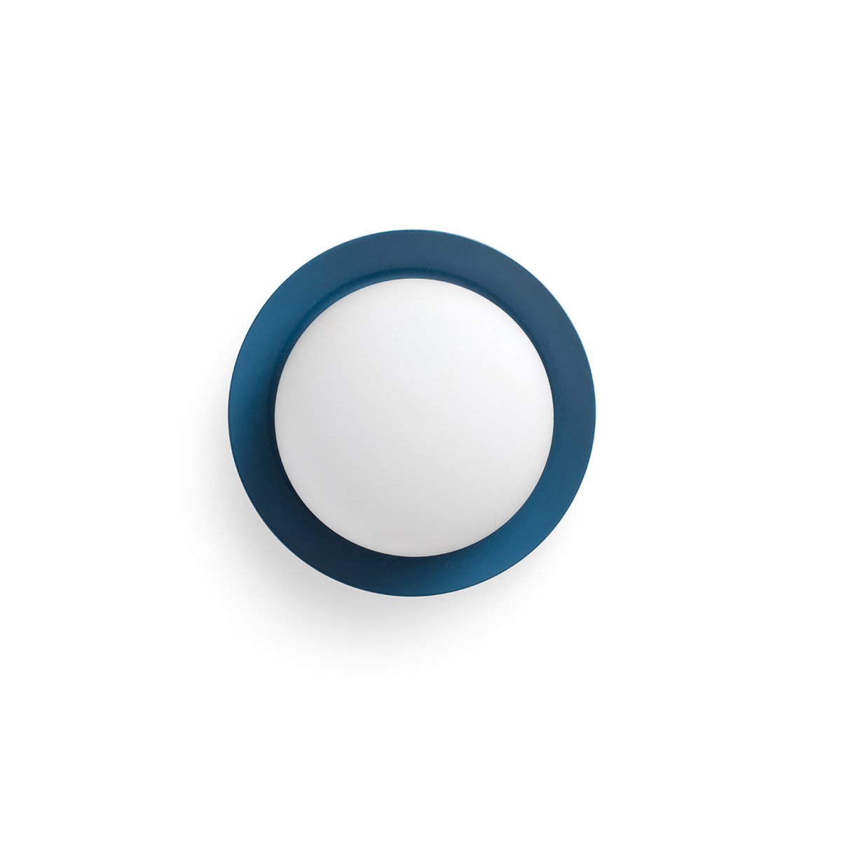 May Ø12 Azul lámpara de baño De Faro Barcelona - Con su acabado azul, su distribuci&oacute;n de luz c&aacute;lida y su grado de protecci&oacute;n IP44, se integra a la perfecci&oacute;n en salones y ba&ntilde;os.