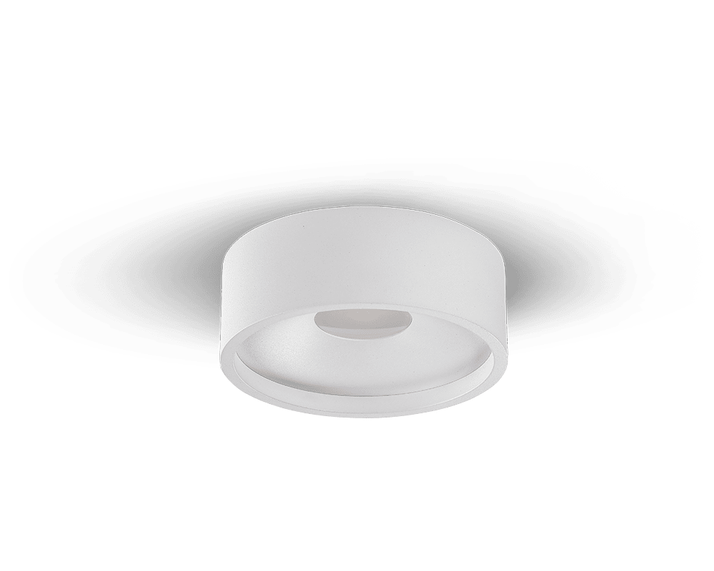 Tora Blanco De Westal - Fabricado en aluminio anodizado y recubierto de polvo blanco, garantizando durabilidad y protección contra la intemperie y el viento.