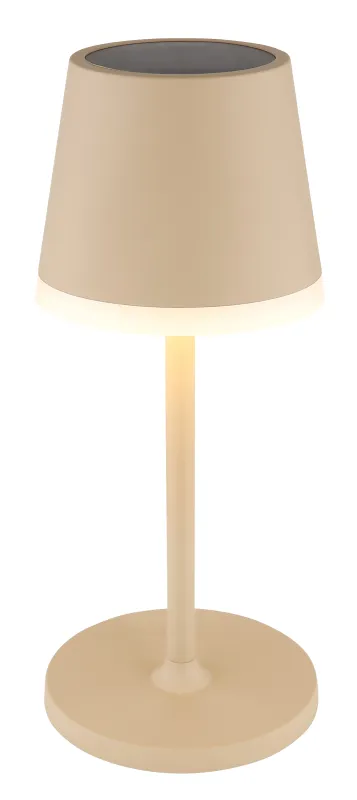 Bordslampa LED Arena lámpara solar De Globo Lighting - Den diskreta designen sm&auml;lter in i alla milj&ouml;er och med IP44-klassning &auml;r den t&aring;lig mot v&auml;der och vind.