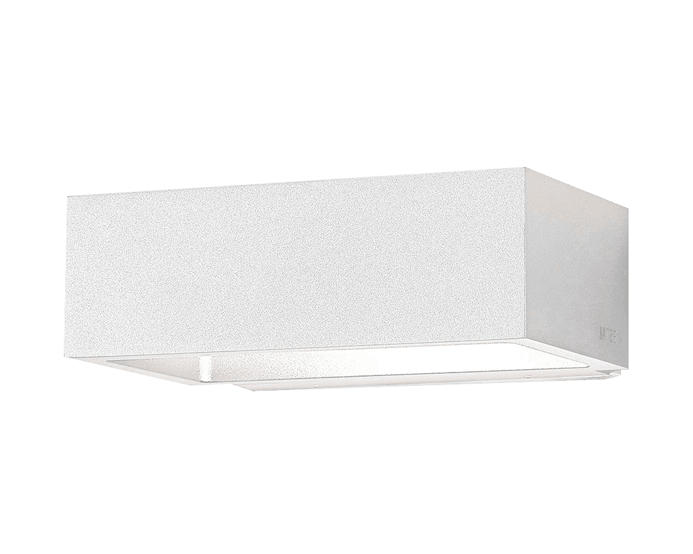 Illusion Reko Blanco lámpara de exterior De Westal - Illusion Reko es un aplique de pared con luz ascendente y descendente, fabricado en aluminio anodizado y pintado en polvo blanco.