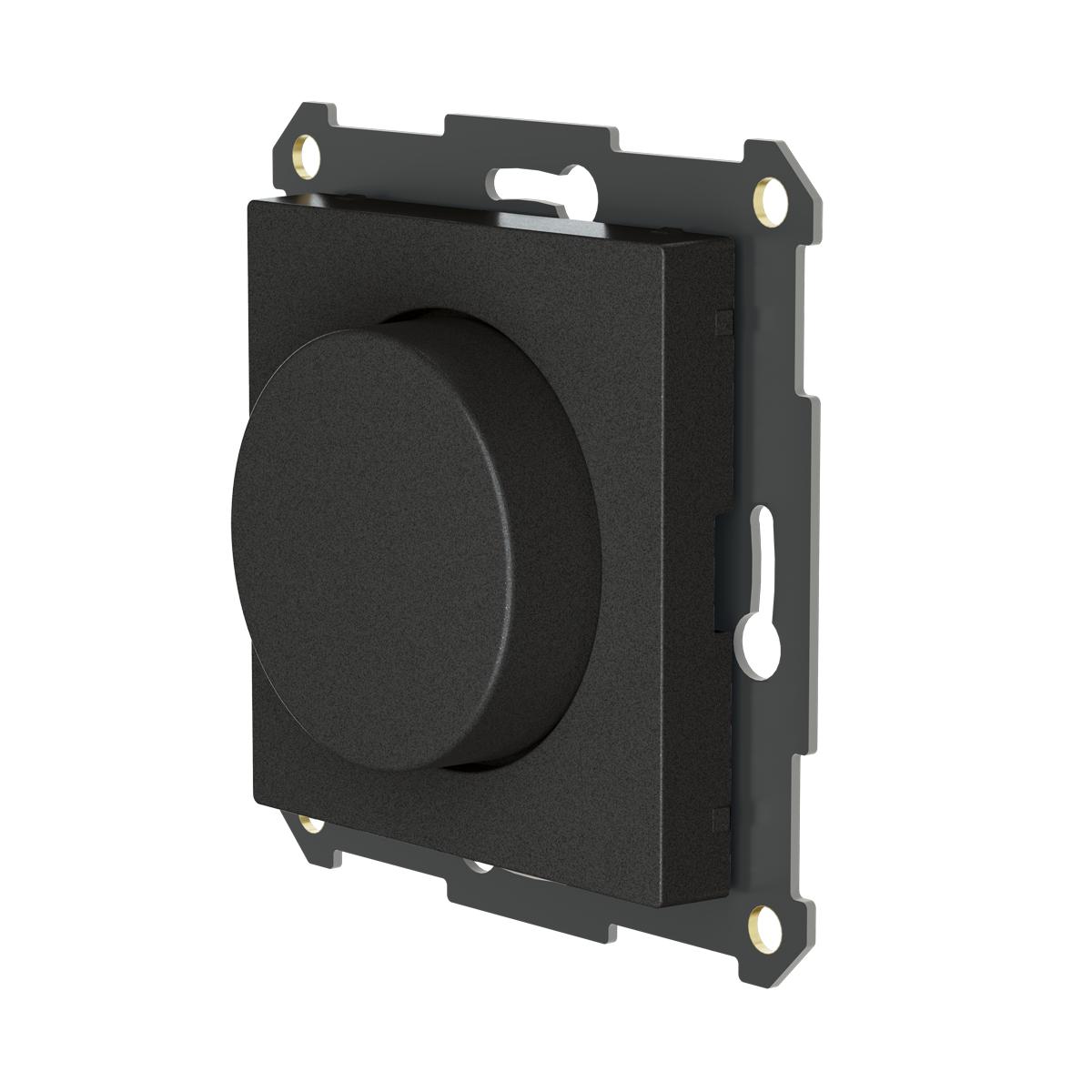 Perilla inalámbrica WRT-01-S Negro De Plejd - El WRT-01 se monta f&aacute;cilmente en una caja de pared est&aacute;ndar o con cinta adhesiva de doble cara o tornillos.