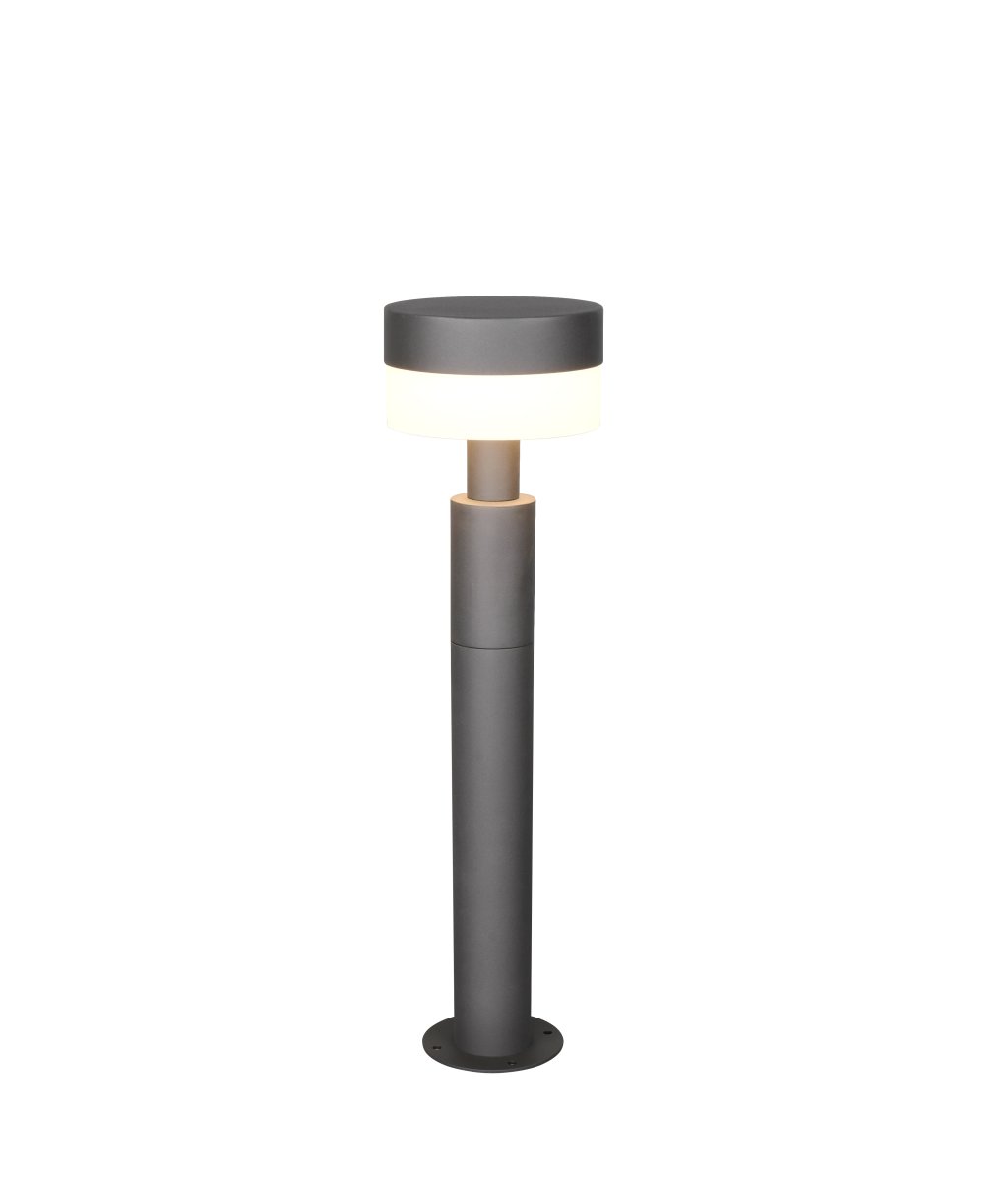 Mackenzie 50cm Antracita balizas De Trio Lighting - Mackenzie es un bolardo moderno y de alta calidad con un diseño elegante en color antracita.