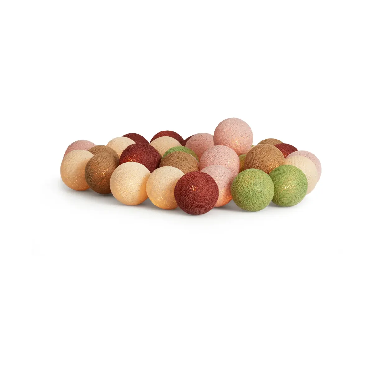 Irislights Autumn 20-lights Multicolor De Irislights - Simplemente coloca las bolas sobre la guirnalda en el orden deseado y &uacute;salas como detalle decorativo en una ventana o como iluminaci&oacute;n ambiental en una cesta en la habitaci&oacute;n de un ni&ntilde;o.