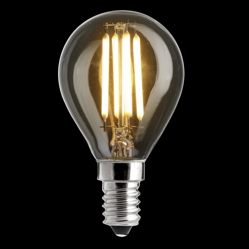 LED E14 globo 2W 2700K Regulable De Unison - &Aacute;ngulo de haz: 360&deg;.