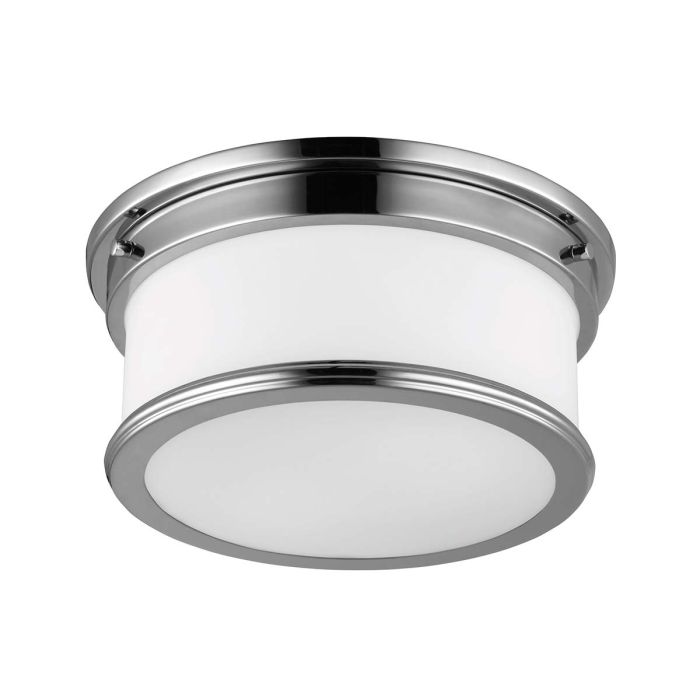 Payne Ø32 Cromo lámpara de baño De Elstead Lighting - Con un índice de protección IP44, la lámpara está protegida contra la humedad y las salpicaduras de agua, por lo que es ideal para colocarla en el baño para proporcionar una iluminación elegante y práctica.
