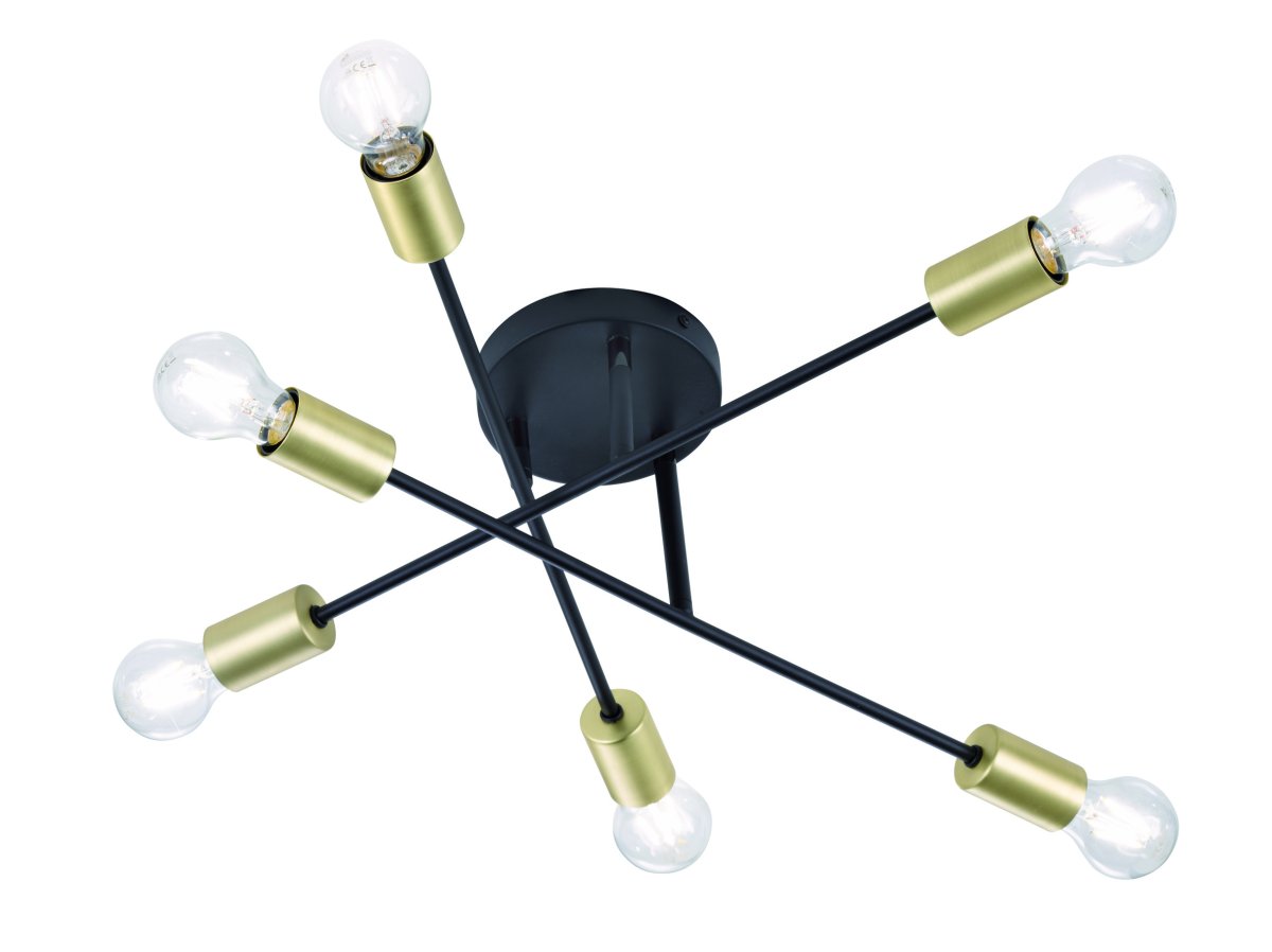 Cross Ø56 Negro plafón De Trio Lighting - 