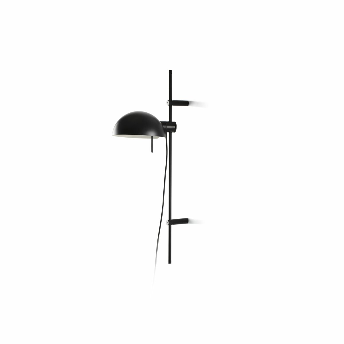 Matilda 60cm Negro lámpara de pared De Faro Barcelona - Su pantalla giratoria y su ajuste de altura ofrecen gran flexibilidad y permiten diferentes configuraciones de luz, perfecta tanto para iluminaci&oacute;n de fondo como de ambiente.