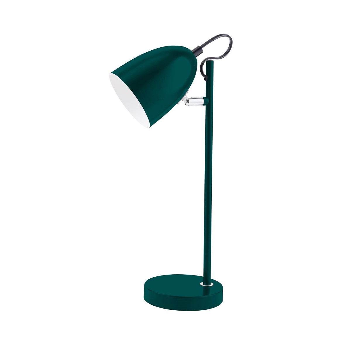 Imagen ampliada de Yep! 37cm Verde lámpara de escritorio De Halo Design - Se adapta perfectamente a su escritorio, mesita de noche o mesa auxiliar y agrega un ambiente cálido y elegante a su hogar.