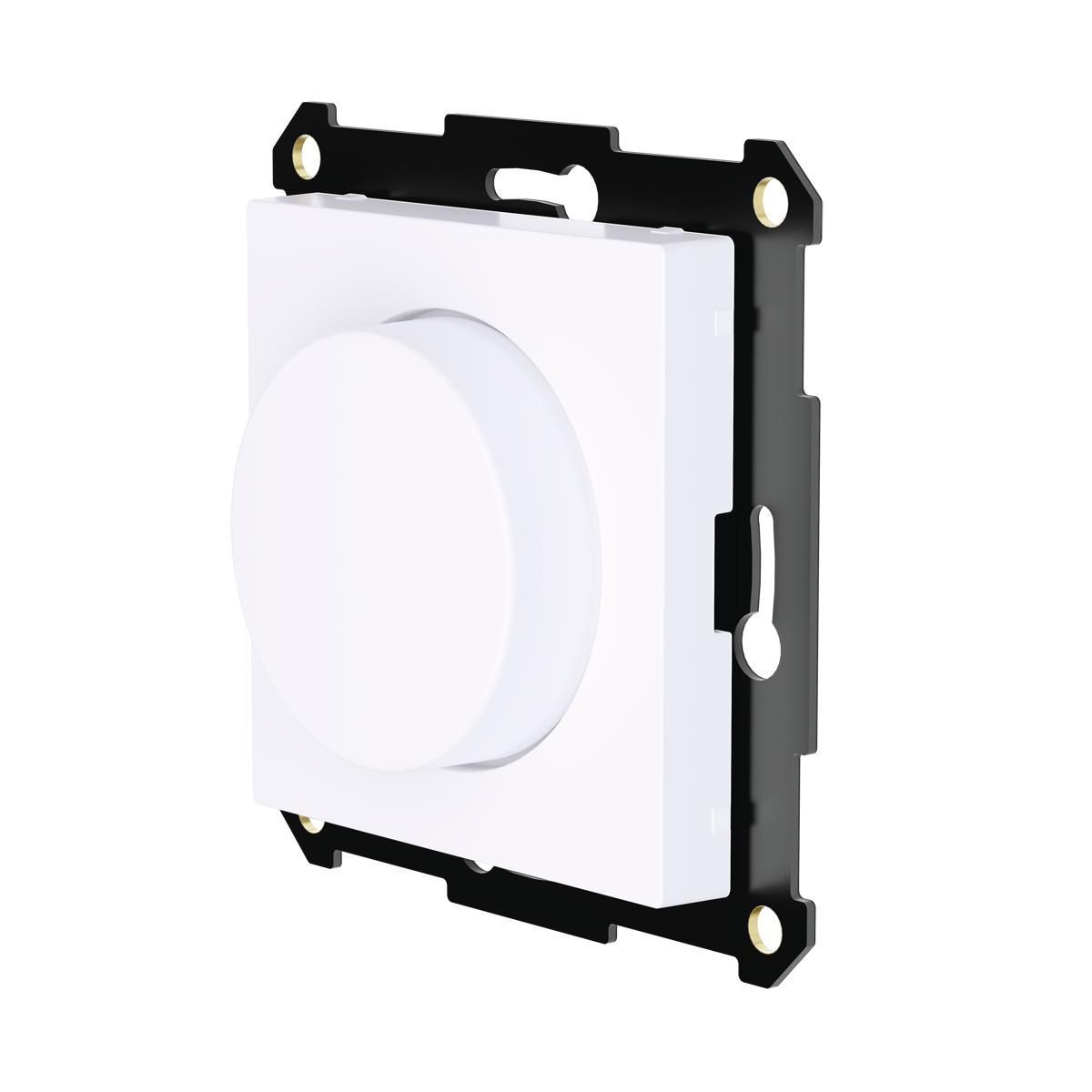 Perilla inalámbrica WRT-01-S Blanco De Plejd - El WRT-01 se monta f&aacute;cilmente en una caja de pared est&aacute;ndar o con cinta adhesiva de doble cara o tornillos.