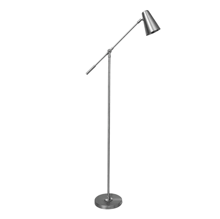 Ramo Acero inoxidable mate lámpara de pie De H. Skjalm P - La elegante lámpara de pie de acero inoxidable mate de H.