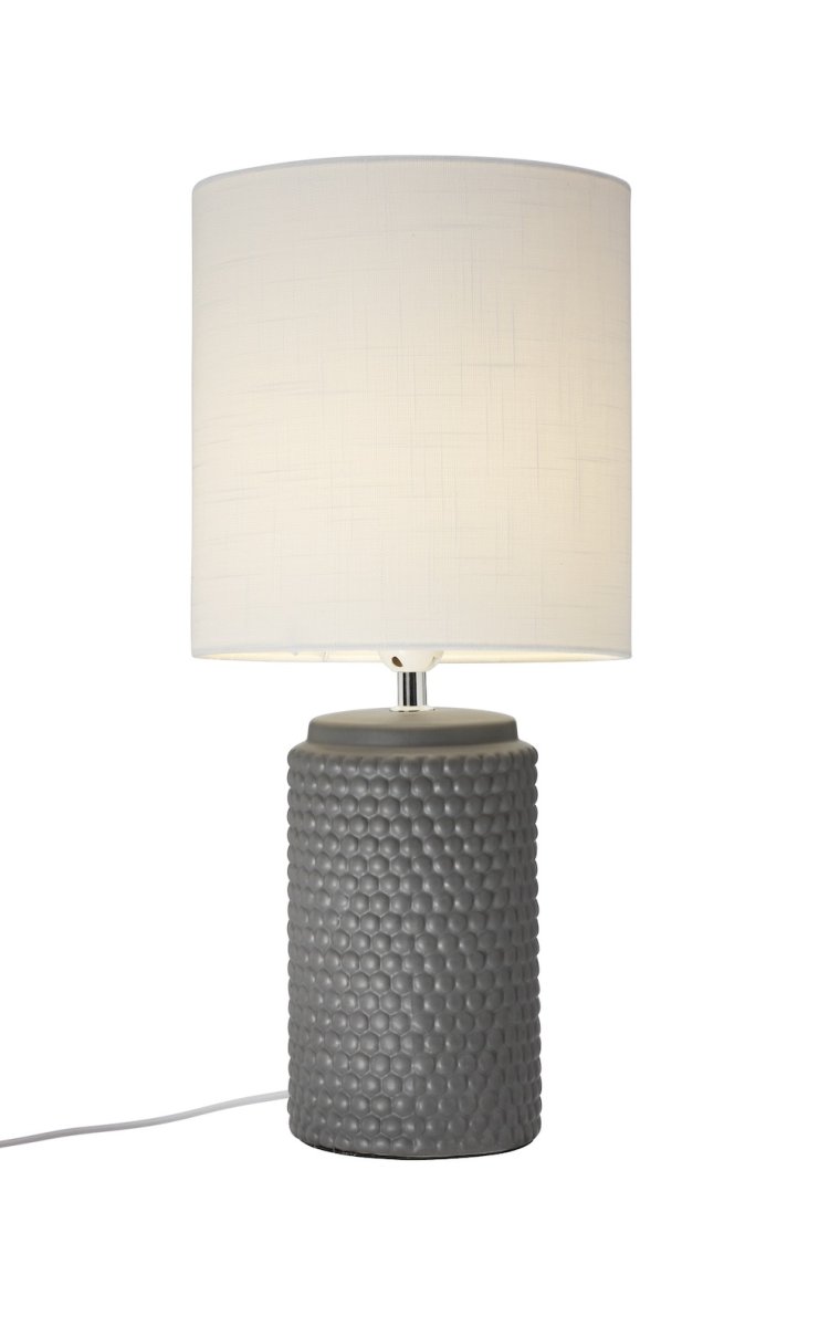 Bubble 50cm Gris lámpara de mesa De Cottex - La l&aacute;mpara de mesa Bubble es una elegante l&aacute;mpara de cer&aacute;mica con una estructura de burbuja &uacute;nica en la base.
