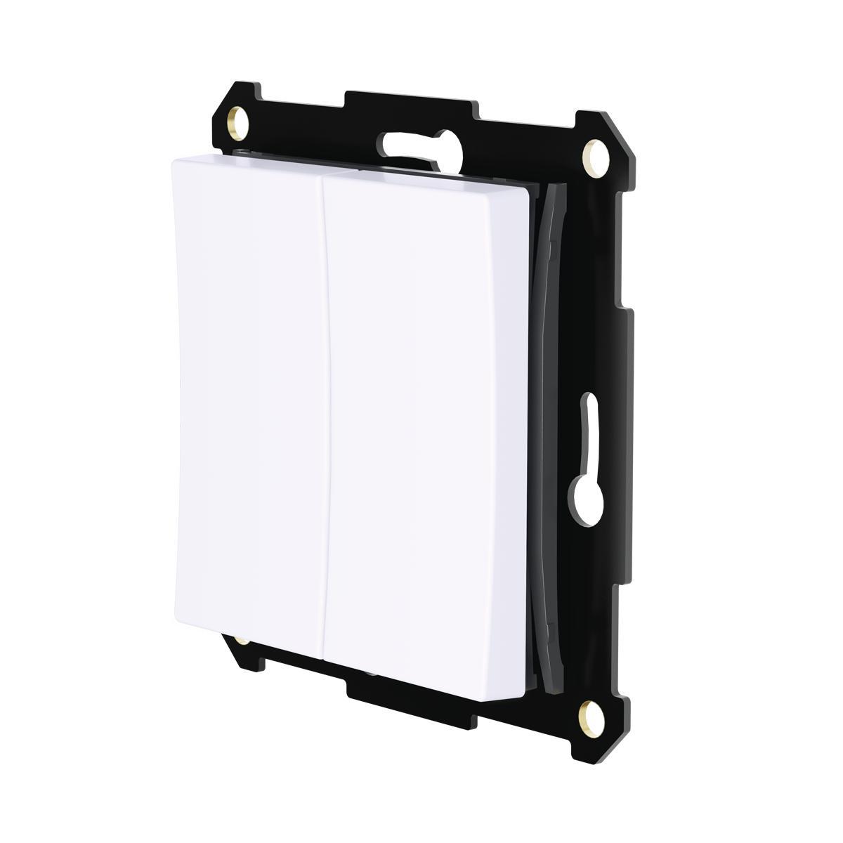 Pulsador inalámbrico WPH-01-S Blanco De Plejd - El WPH-01 se monta f&aacute;cilmente en una caja de electrodom&eacute;sticos est&aacute;ndar o con cinta adhesiva de doble cara o tornillos.