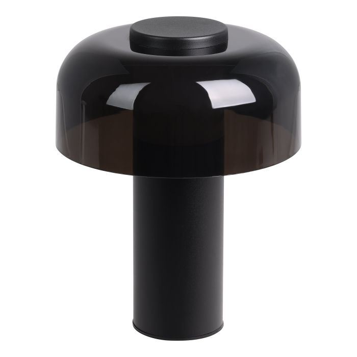 Ponente 20cm Negro portátil De Eglo - Ponente es una lámpara de mesa portátil con un diseño moderno y una funcionalidad inteligente.