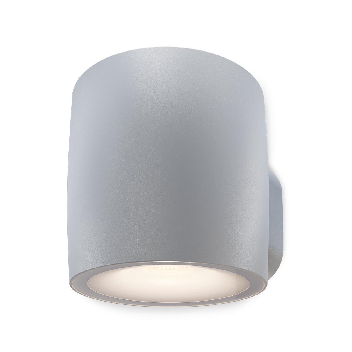 Aplique de pared OUT 1 Gris De Plejd - Gracias a la bater&iacute;a de respaldo integrada, las funciones de temporizador, como el Astrotimer, permanecen activas incluso en caso de un corte de energ&iacute;a en el sistema Plejd.