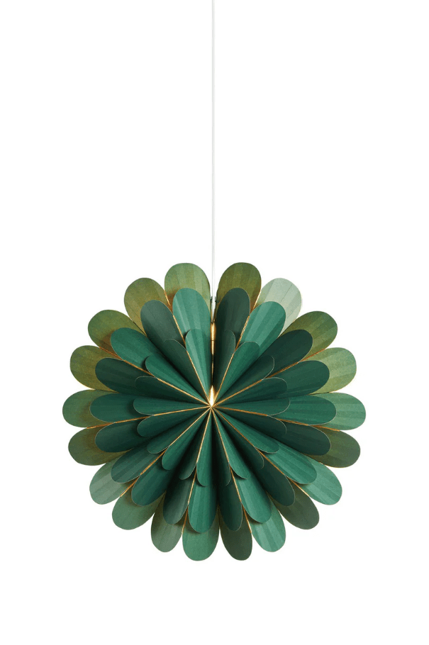 Marigold Ø45 Verde De Markslöjd - Viene con un cable de 3,5 m con interruptor de encendido y enchufe.