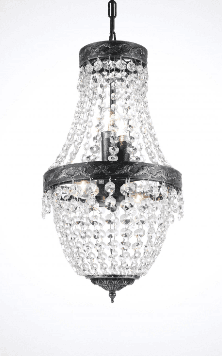 Morsamt Ø25 Plata antigua cristal De Norrsken Design - La excepcional claridad de los cristales refleja la luz y crea un brillo fantástico que se extiende por toda la habitación.