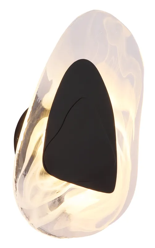 Dorsey 32cm Negro lámpara de pared De Globo Lighting - Dorsey v&auml;gglampa f&ouml;rtrollar med sin unika molnformade design och skapar en harmonisk atmosf&auml;r i varje rum.