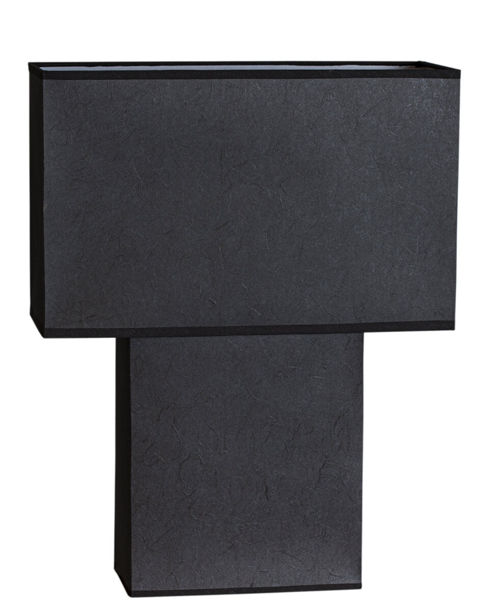 iSquare 50cm Negro lámpara de mesa De By Rydéns - Descubre iSquare, una l&aacute;mpara de mesa inspirada en el dise&ntilde;o japon&eacute;s y fabricada con papel de nube de drag&oacute;n.