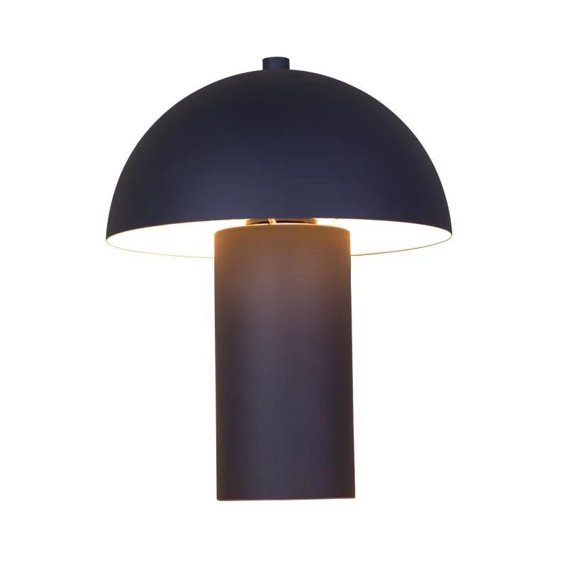 Bert 26cm Negro lámpara de mesa De Globo Lighting - Med sin minimalistiska elegans sm&auml;lter bert harmoniskt in i moderna hem och blir en stilfull inredningsdetalj.