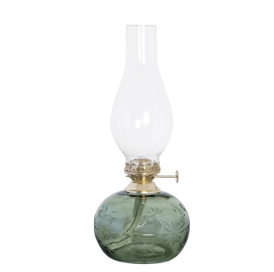 Kerosene lamp Oval Verde De Strömshaga - Utilice siempre el aceite para l&aacute;mparas sin olor de Str&ouml;mshaga (n&uacute;mero de art&iacute;culo 100001) para esta l&aacute;mpara de aceite, que se vende por separado.