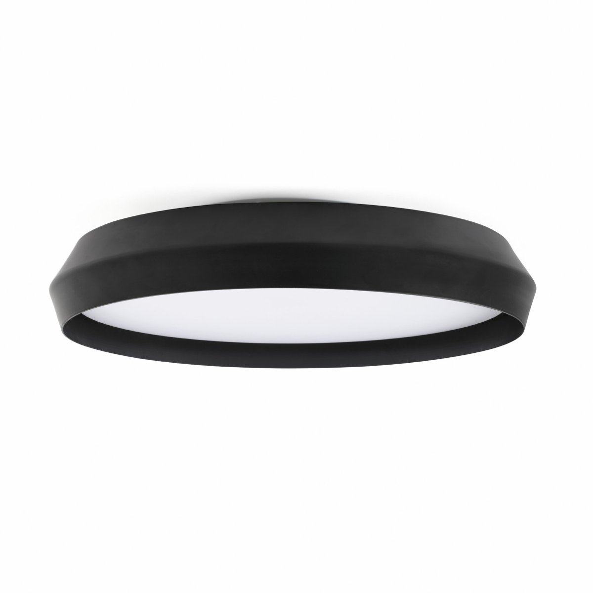 Shoku Ø60 Negro plafón De Faro Barcelona - Su acabado en negro y su sofisticado dise&ntilde;o la convierten en una opci&oacute;n elegante para entornos modernos.