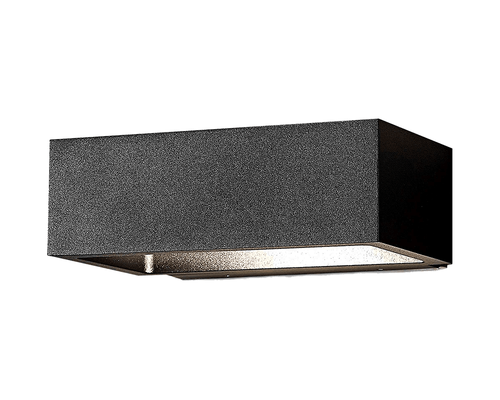 Illusion Reko Negro lámpara de exterior De Westal - La unidad está integrada y el panel trasero cuenta con dos entradas y salidas, así como un bloque de terminales de conexión rápida para una fácil instalación.