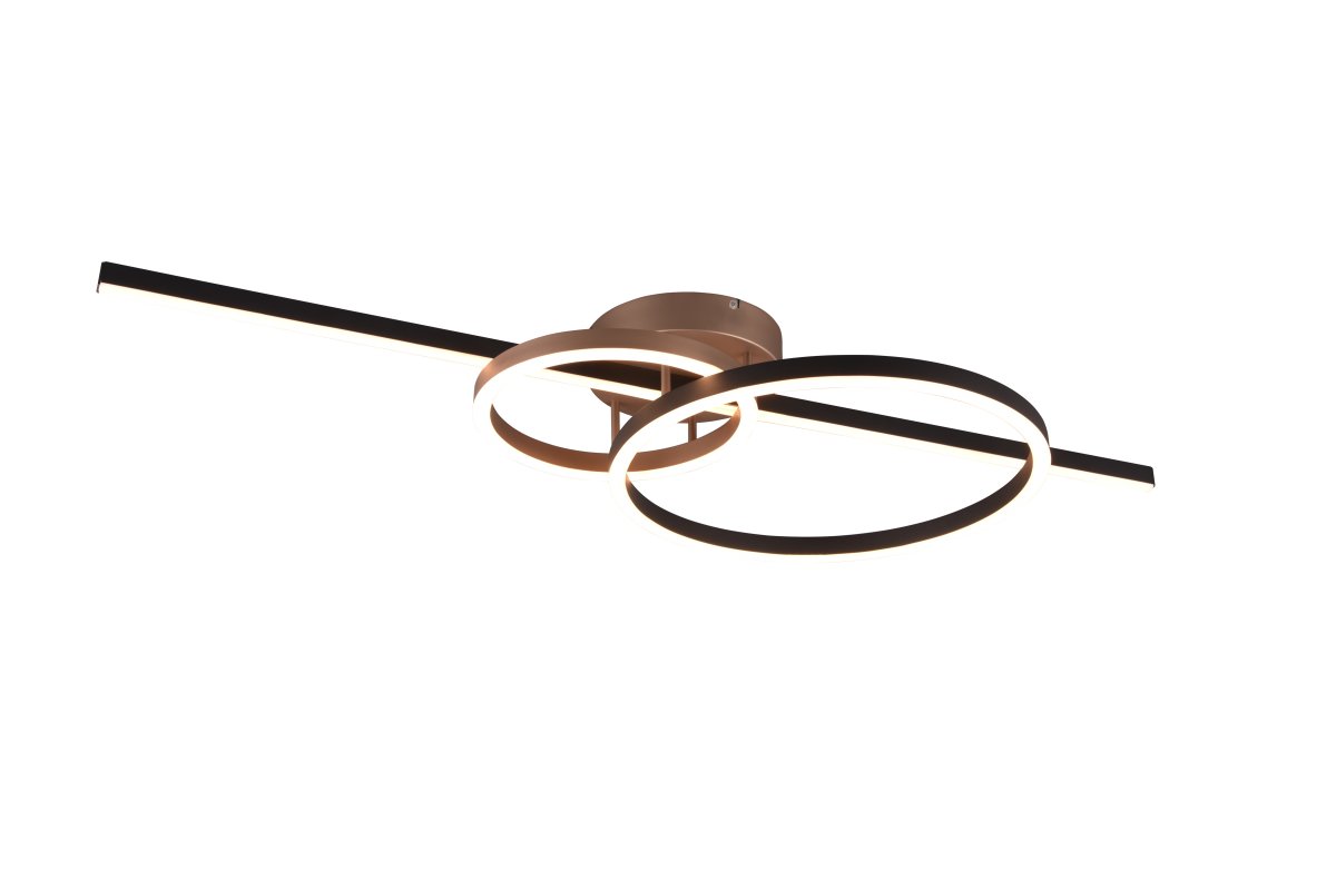 Montilla 100cm Marrón plafón De Trio Lighting - 