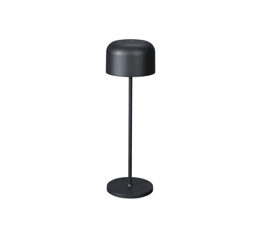 Lille 36cm Negro portátil De Konstsmide - La l&aacute;mpara est&aacute; equipada con un regulador t&aacute;ctil para que puedas ajustar el brillo y la temperatura del color desde luz amarilla c&aacute;lida hasta luz blanca c&aacute;lida.