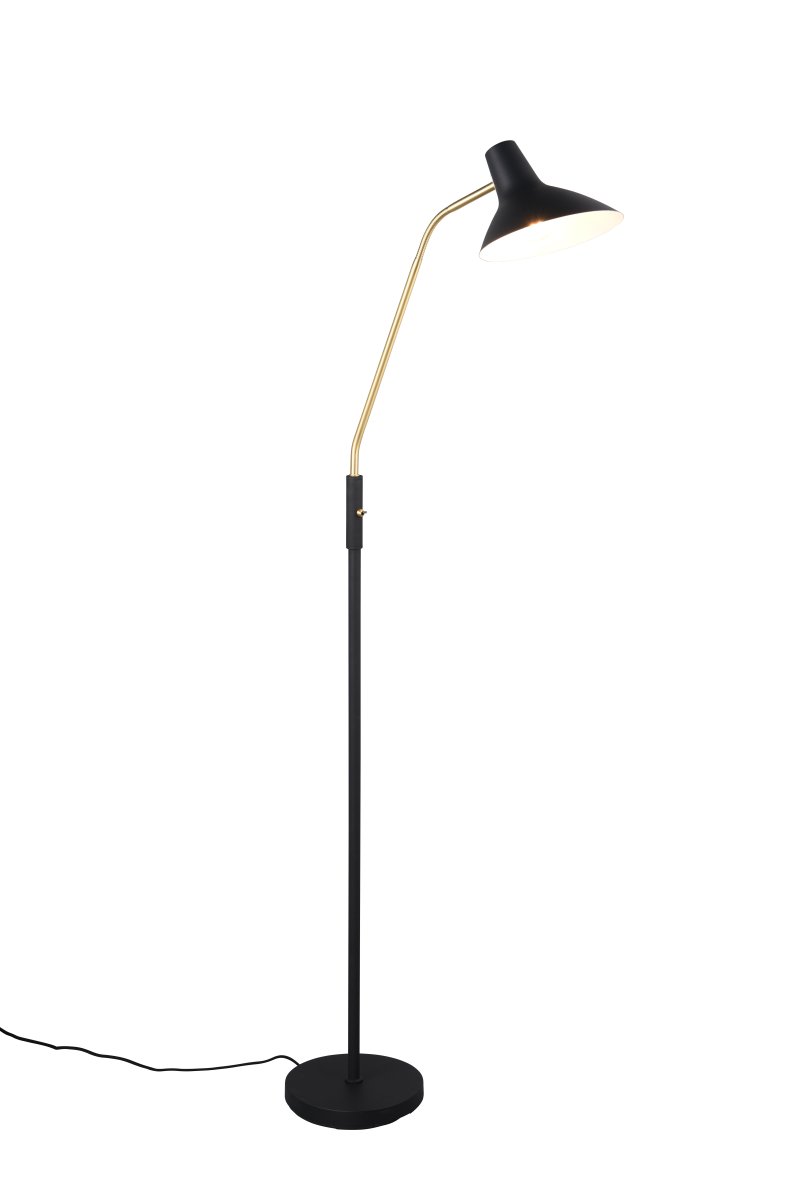 Traveller Negro lámpara de pie De Trio Lighting - 