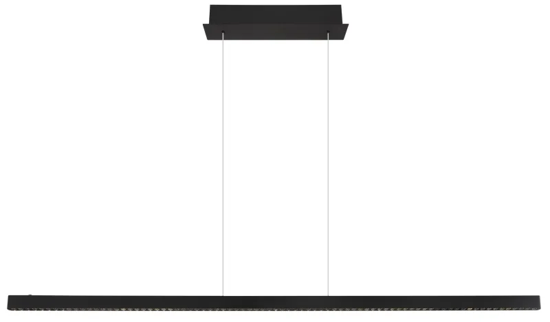 Dentsy 150cm Negro Lámpas de techo De Globo Lighting - Med den smidiga touchknappen f&ouml;r av/p&aring; och den stegl&ouml;sa touchdimmern kan du enkelt justera ljusstyrkan efter &ouml;nskem&aring;l.