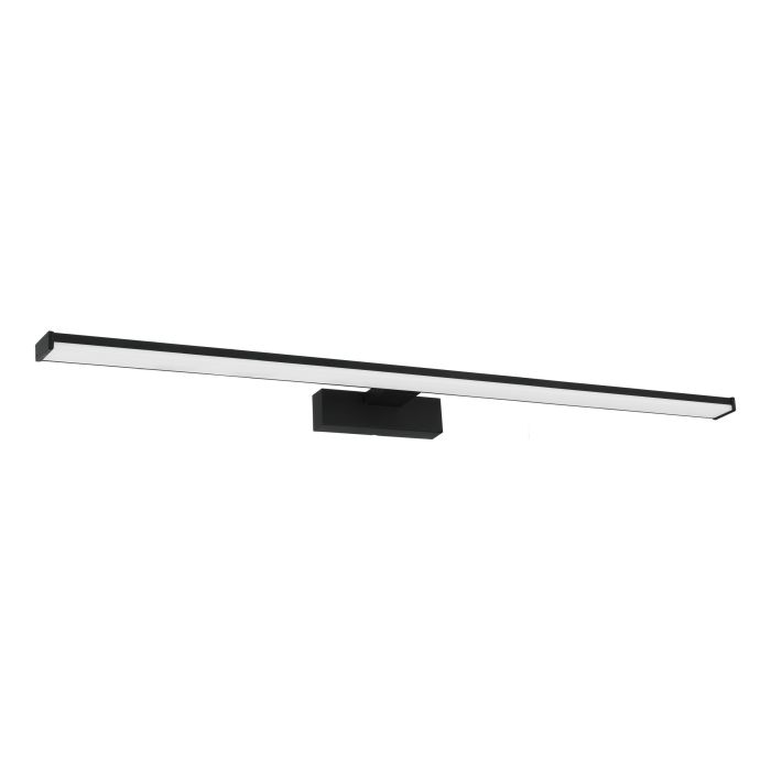 Pandella 78cm Negro lámpara de baño De Eglo - La iluminación LED proporciona una iluminación potente en temperatura de color blanca, perfecta para la iluminación del baño.