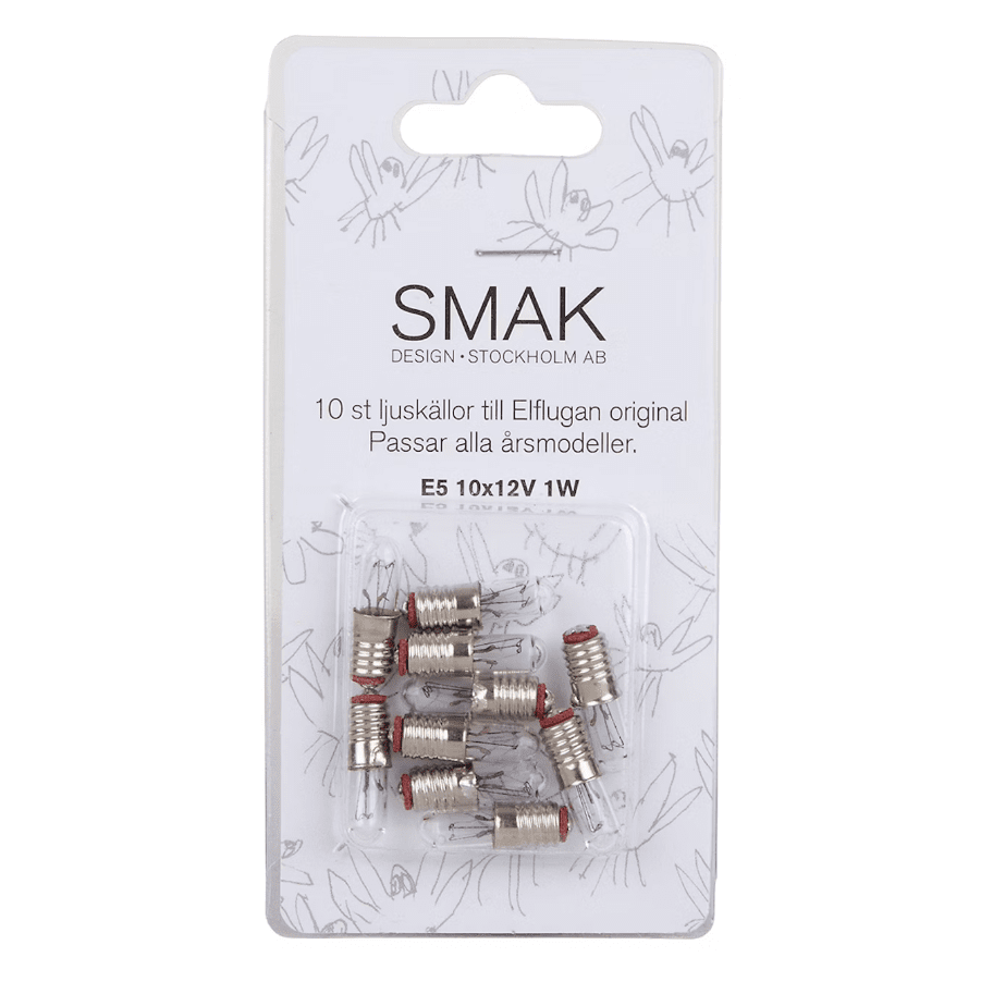 E5 12V 1W Pack De 10 De SMAK Design - 