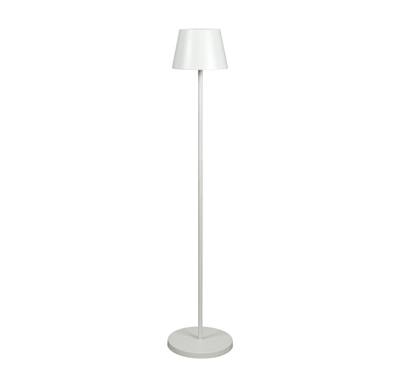 Pomezia 124cm Blanco portátil De Konstsmide - La luz tiene un regulador táctil para ajustar el brillo y la temperatura del color.