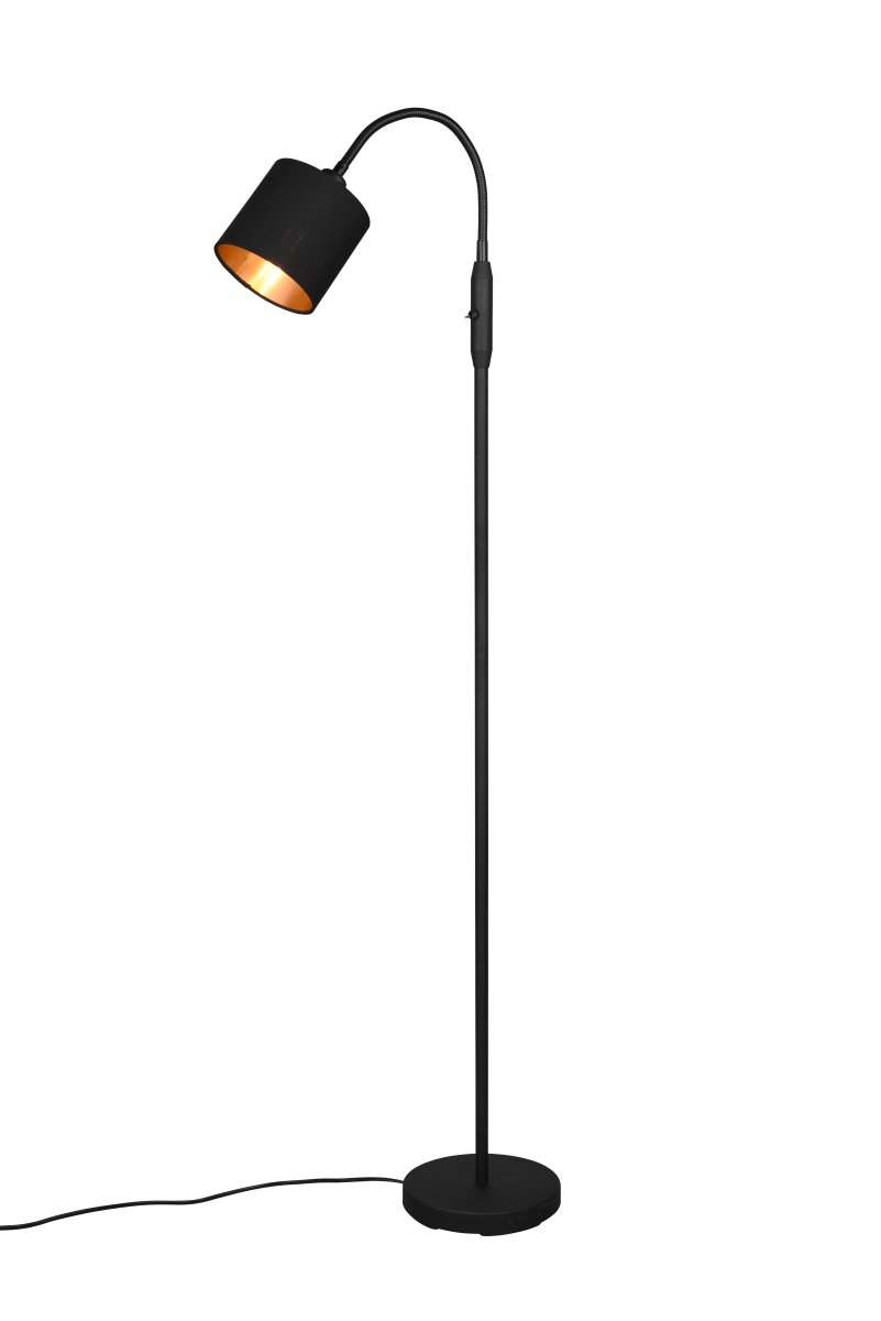 Tommy Negro lámpara de pie De Trio Lighting - 