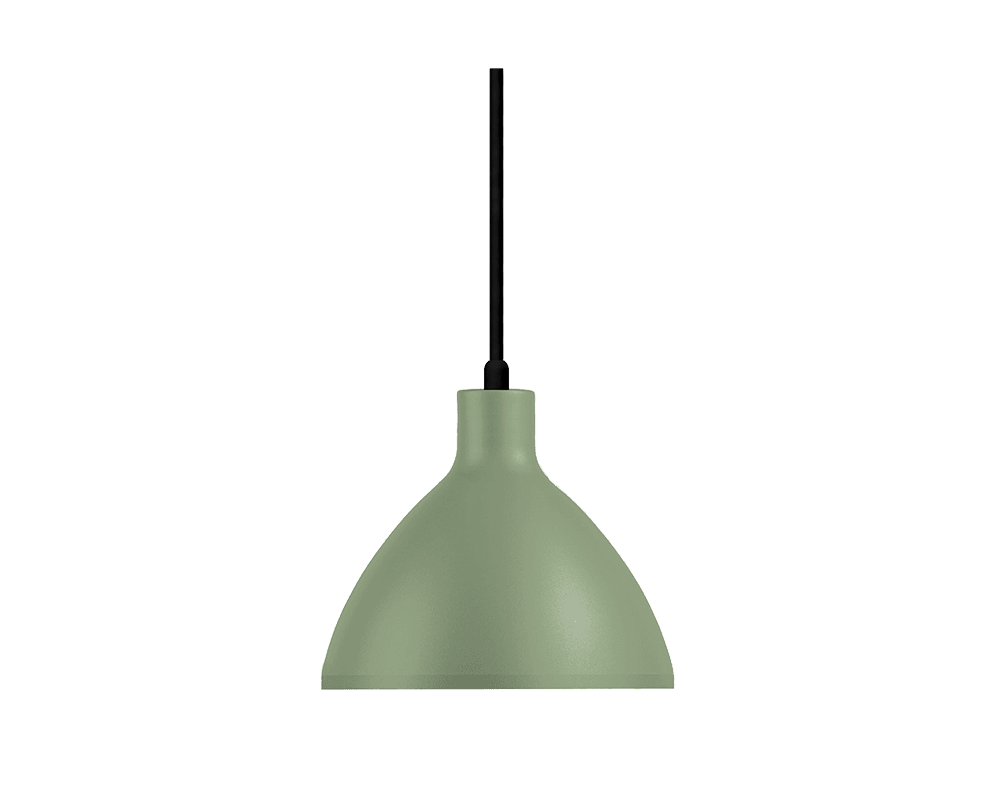 Ark Micro Ø18 Verde Lámpas de techo De Westal - Ark Micro es una elegante lámpara con un diseño moderno, fabricada en acero inoxidable y recubierta de polvo en color verde mate.