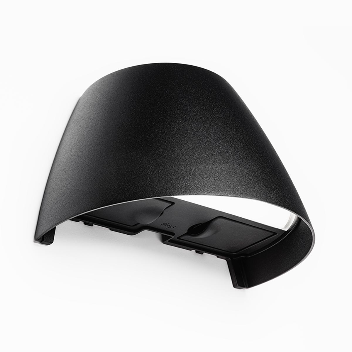 Aplique de pared OUT-02-U con enchufe Negro De Plejd - Gracias a la bater&iacute;a de respaldo integrada, las funciones de temporizador permanecen activas incluso en caso de corte de electricidad.