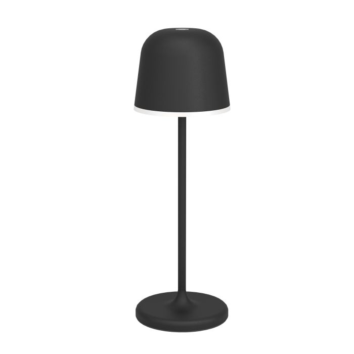 Mannera 34cm Negro portátil De Eglo - La lámpara tiene un diseño elegante y crea una atmósfera atmosférica dondequiera que la coloques.