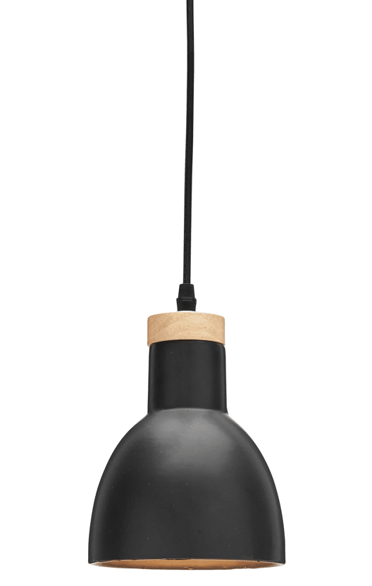Imagen ampliada de Yvonne Negro lámpara de ventana De Pixie Design - La lámpara de ventana Yvonne en color negro y natural es una solución de iluminación elegante y atemporal que combina un diseño moderno con elementos naturales.